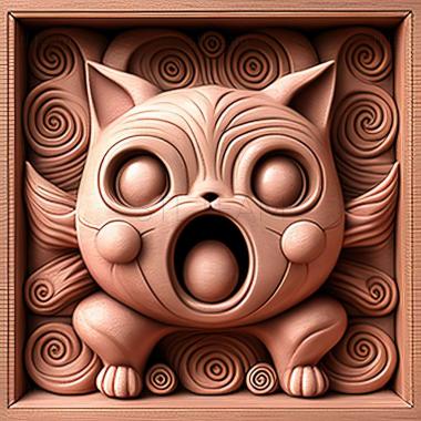 3D модель Rough Tough Jigglypuff Purins Песня Папас Песня (STL)